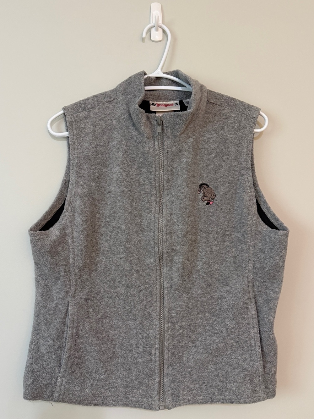 Disneyland Eeyore Winnie The Pooh Disney Parks Y2K Fleece Vest